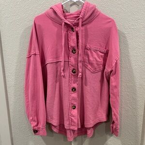 AE • Big Hug Hooded Shacket